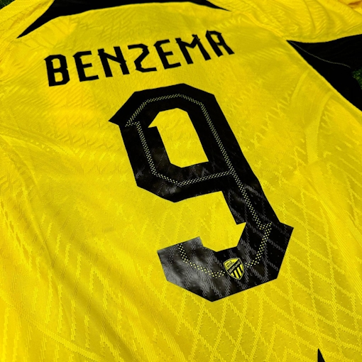 Picture of Al Ittihad 24/25 Home Player Version Benzema