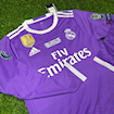 Picture of Real Madrid 16/17 Away Final Ronaldo Player Version Long - Sleeeve