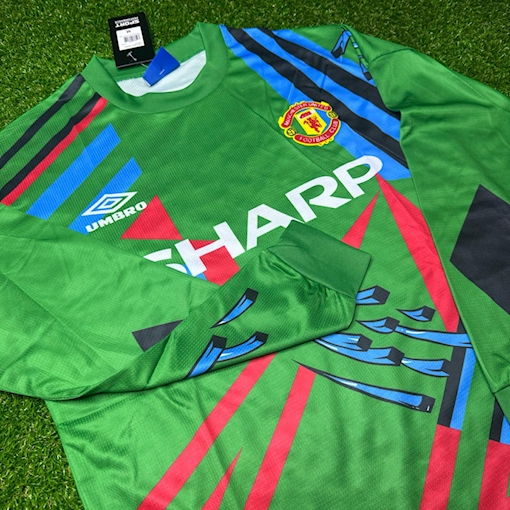 Picture of Manchester United 92/93 Goalkeeper Green Long - Sleeve 