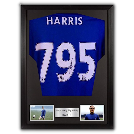 Picture of Harris signed & framed