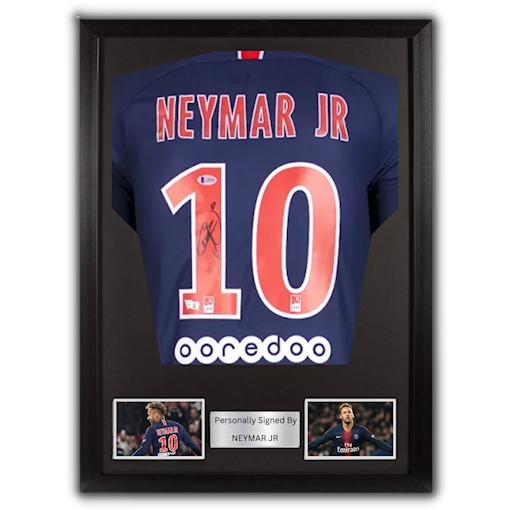 Picture of Neymar signed & framed