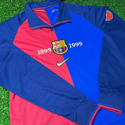 Picture of Barcelona 89/99 Home Long - Sleeve