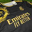 Picture of Real Madrid 24/25 Special Chinese Dragon Black /Yellow 