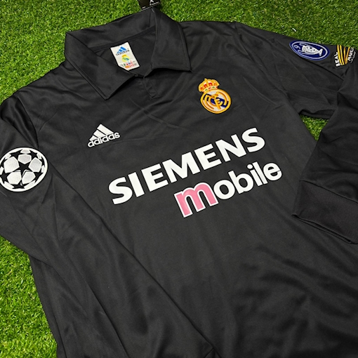 Picture of Real Madrid 02/03 Away Zidane Long - Sleeve