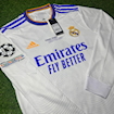 Picture of Real Madrid 21/22 Home Long - Sleeve Player Version