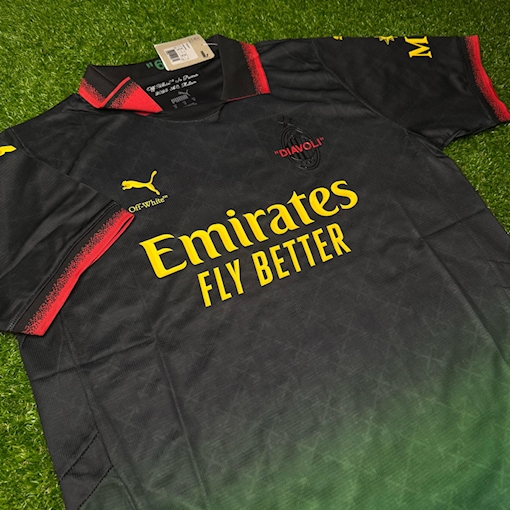 Picture of AC MILAN X OFF-WHITE 2025  Special Edition Black/Green