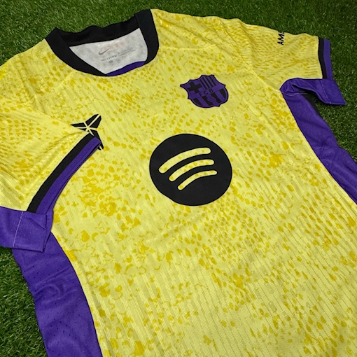 Picture of Barcelona 25/26 Kobe Yellow Player Version