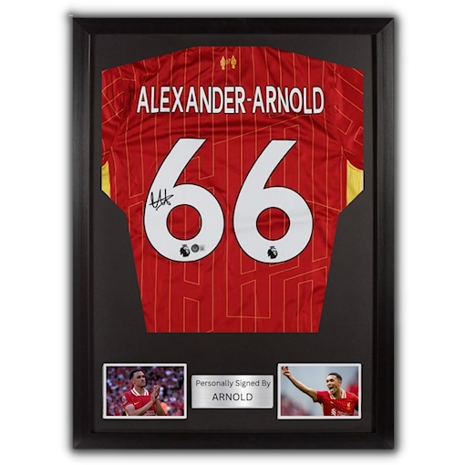 Picture of Trent Alex- Arnold signed & framed