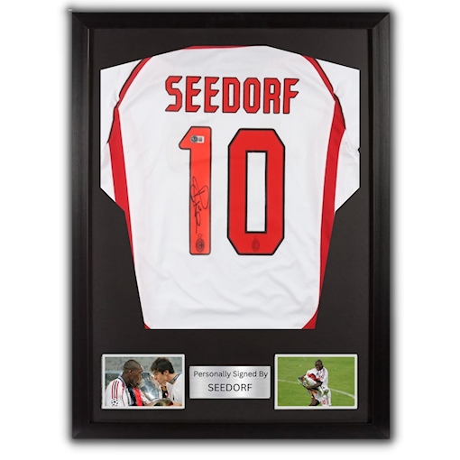 صورة Seedorf signed & framed