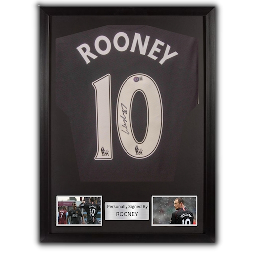 Picture of Rooney Away signed & framed