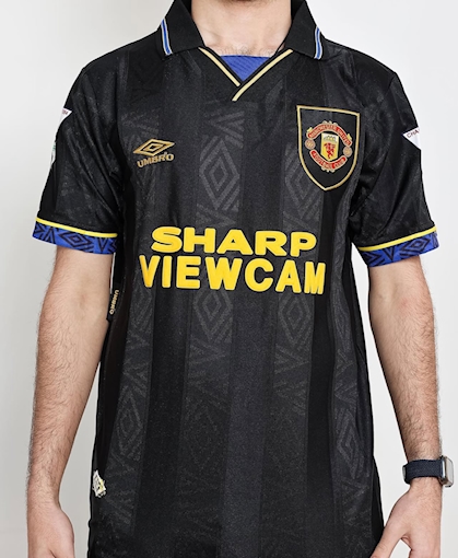 Picture of Manchester United 93/95 Away Cantona