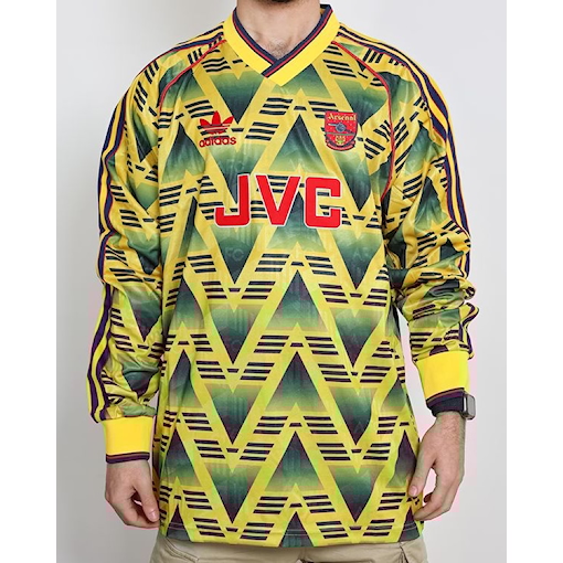 Picture of Arsenal 91/93 Away Long-sleeve