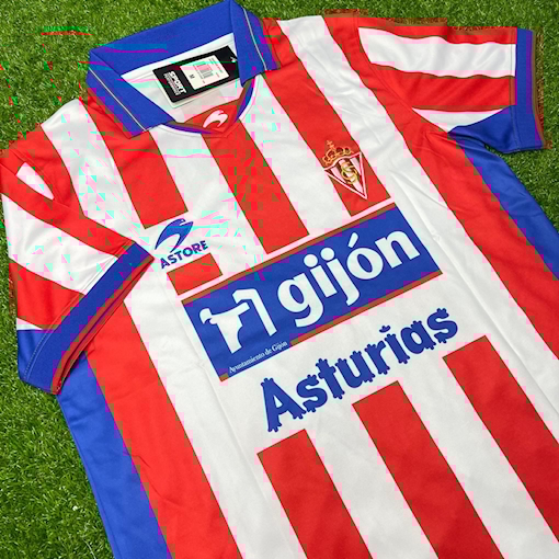 Picture of Sporting Gijon 02/03 Home David Villa