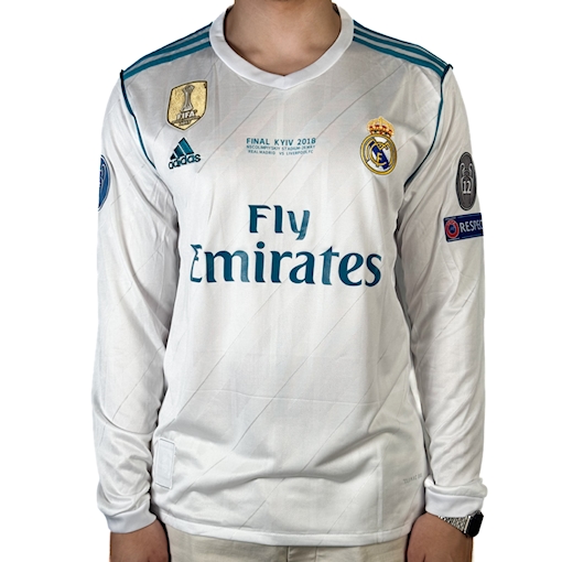 Picture of Real Madrid 17/18 Home Ronaldo Long-Sleeve