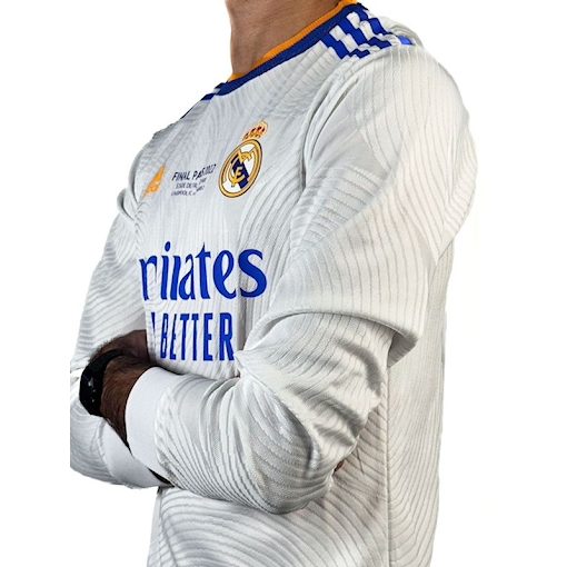 Picture of Real Madrid 21/22 Home Final Long - Sleeve Player Version