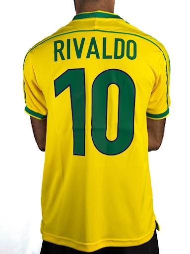 Picture of Brazil 1998 Home Rivaldo
