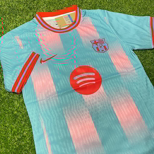 Picture of Barcelona 25/26 Special Player Version Blue/Pink
