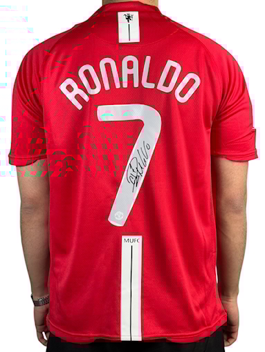 Picture of Manchester United 07/08 Home Ronaldo Signature Edition