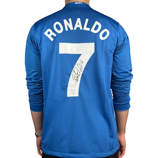 Picture of Manchester United 08/09 Third Ronaldo Signature Edition Long-sleeve 