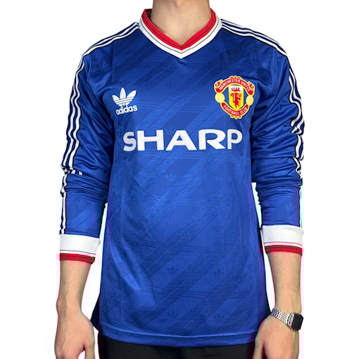 Picture of Manchester United 86/88 Away Long-sleeve