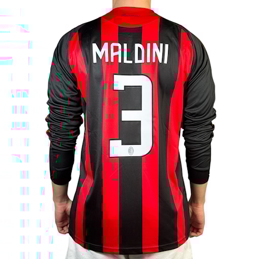 Picture of Ac Milan 08/09 Home Maldini Long-Sleeve