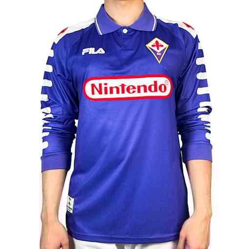 Picture of Fiorentina 98/99 Home Batistuta Long - Sleeve