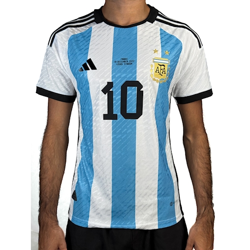 Picture of Argentina 2022 Home Messi Final Player Version 
