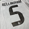 Picture of Real Madrid 25/26 Away Bellingham Player Version