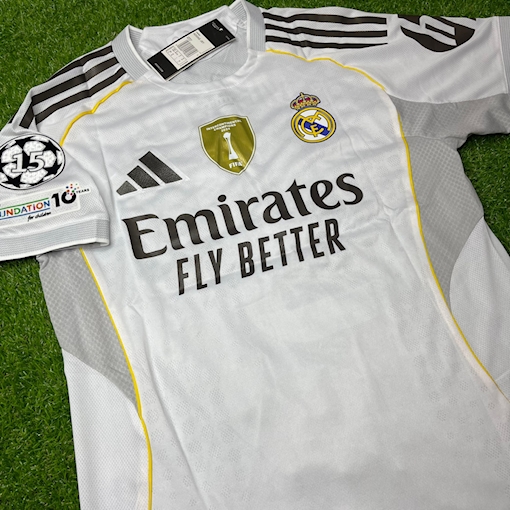 Picture of Real Madrid 25/26 Away Mbappé Player Version