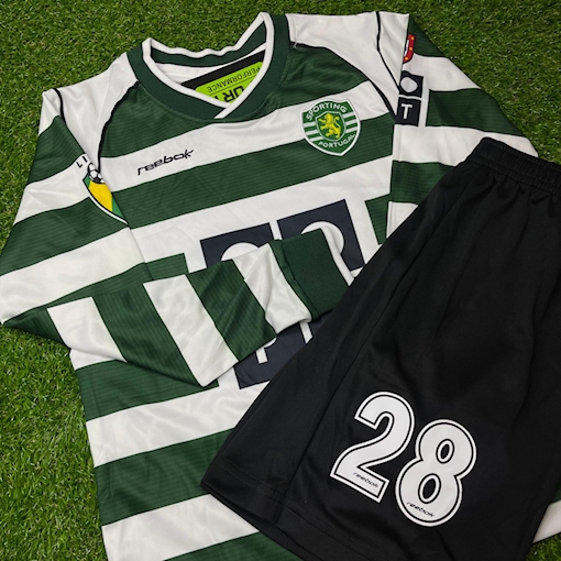 Picture of Sporting CP 01/03 Home C.Ronaldo Kids Long - Sleeve