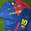 Picture of Barcelona 08/09 Home Messi Kids Long -  Sleeve