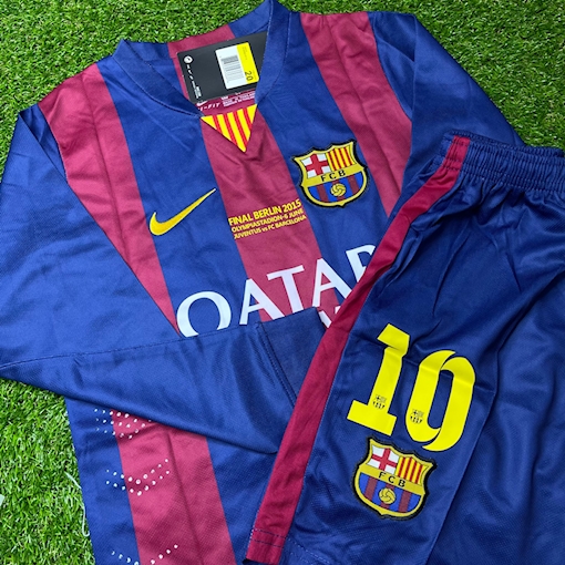 Picture of Barcelona 14/15 Home Messi Kids Long -  Sleeve