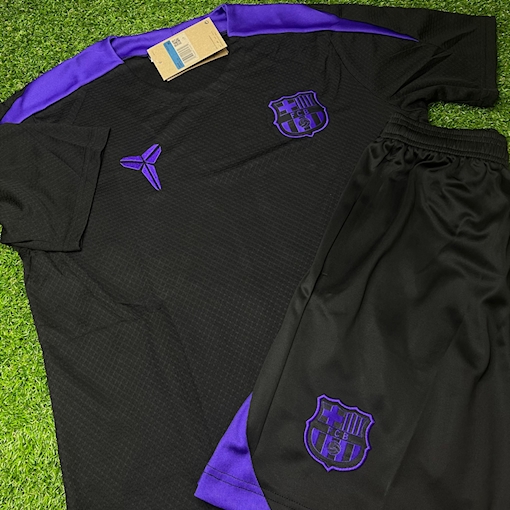 Picture of Barcelona X Kobe 25/26 Training Kit Black/Blue