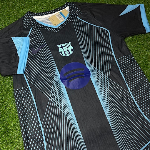 Picture of Barcelona 25/26 Pastel Black/Sky Blue Player Version