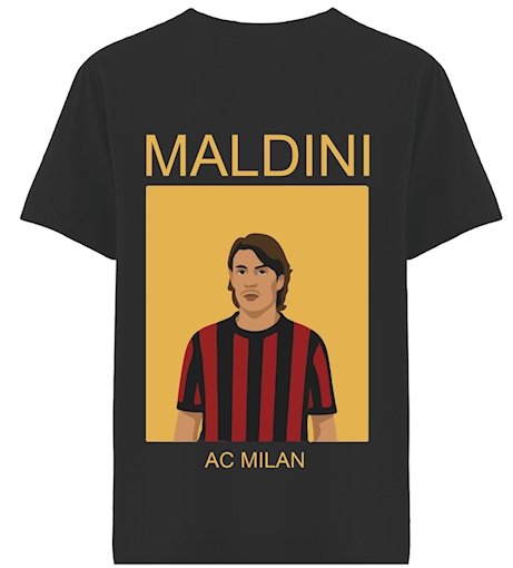 Picture of Maldini Ac Milan Graphic Edition