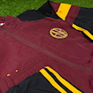 Picture of Roma 25/26  Windbreaker Jacket Burgundy/Black/Yellow