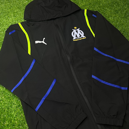 Picture of Marseille 2025 Windbreaker OM Jacket Black