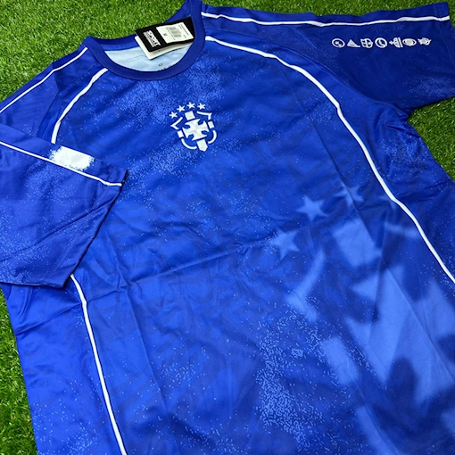 Picture of Brazil 25/26 Ronaldo O Fenômeno  Tribute Retro Blue