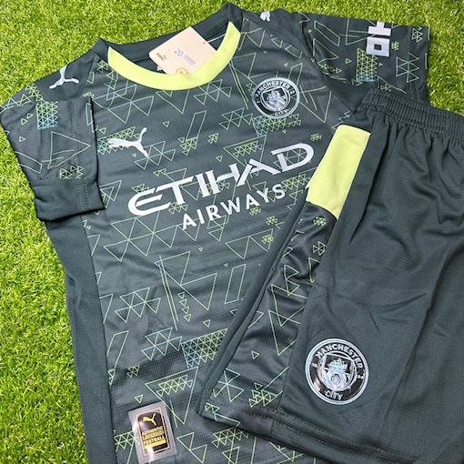 Picture of Manchester City 25/26 Fourth  Haaland Kids