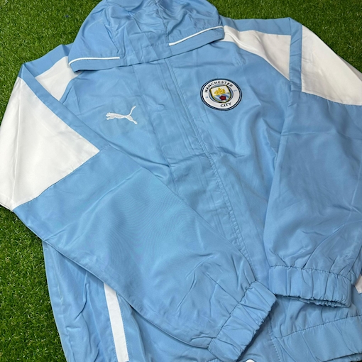 Picture of Manchester City 23/24 Pre-Match Woven Windbreaker Jacket