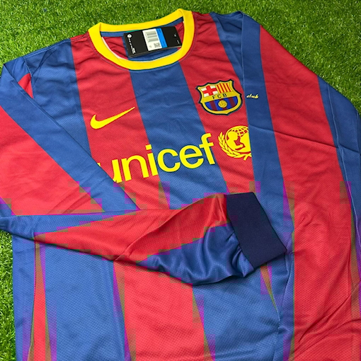 Picture of Barcelona 10/11 Home Long - Sleeve