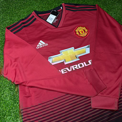 Picture of Manchester United 18/19 Home  Long - Sleeve