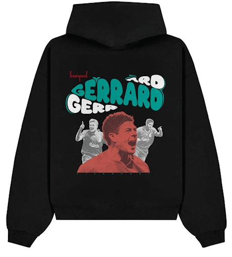 Picture of Liverpool Gerrard Special Black Hoodie