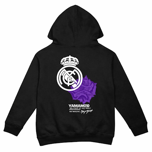 Picture of Real Madrid Hoodie Black Kids