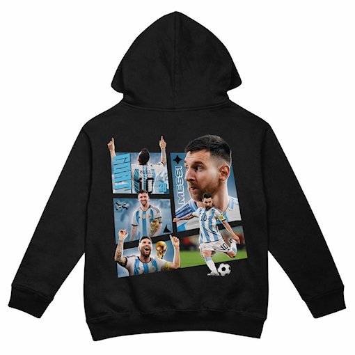 Picture of Argentina Messi Black Kids