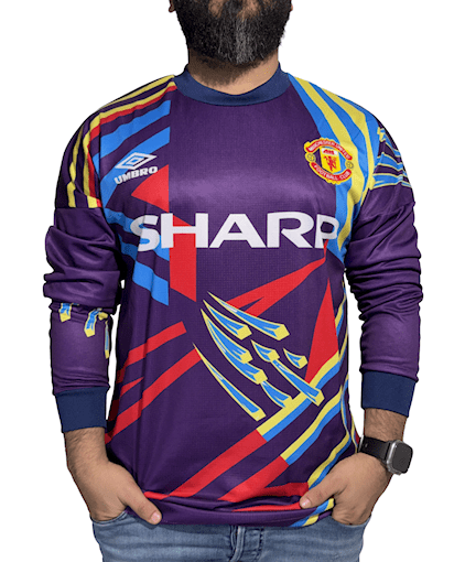 Picture of Manchester United 92/93 Goalkeeper Purple Long - Sleeve