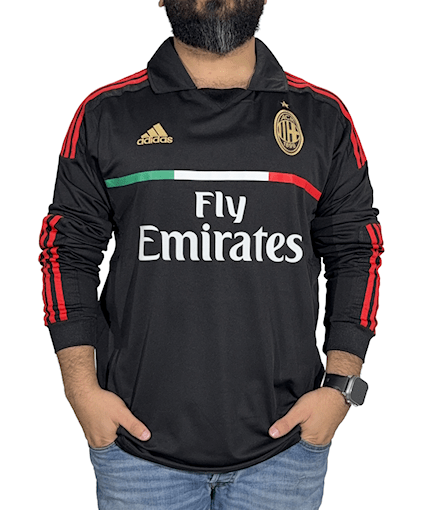 Picture of Ac Milan 11/12 Third Long - sleeve