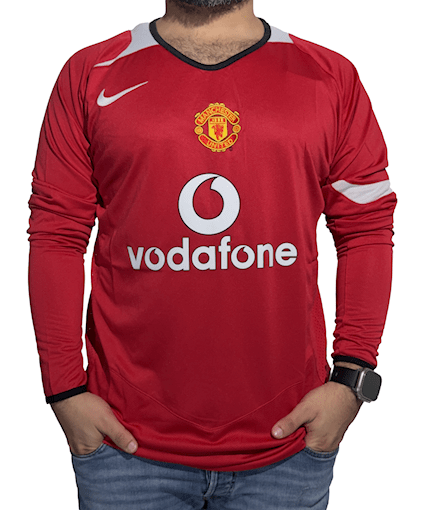 Picture of Manchester United 04/06 Home Long - Sleeve