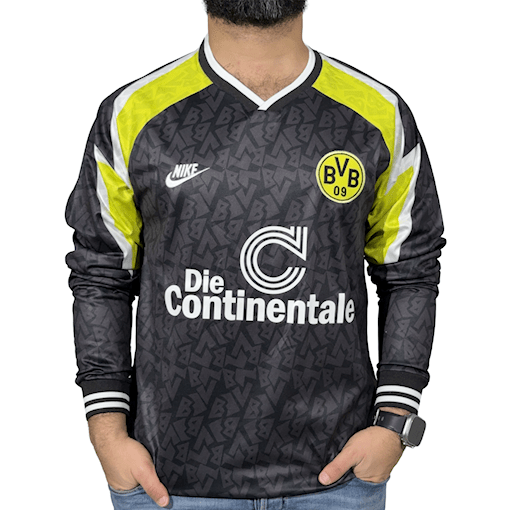 Picture of Dortmund 95/96 Away Long - Sleeve