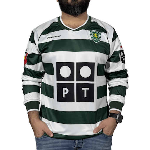 Picture of Sporting CP 01/03 Home Ronaldo Long - Sleeve 
